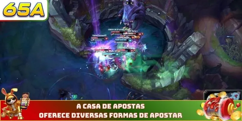 A casa de apostas oferece diversas formas de apostar
