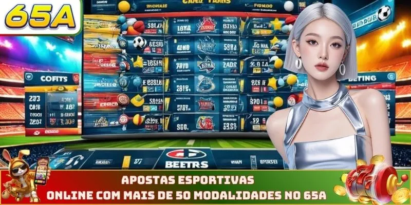 Apostas esportivas online com mais de 50 modalidades no 65A