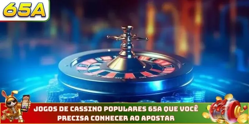 Jogos de cassino populares 65A que você precisa conhecer ao apostar